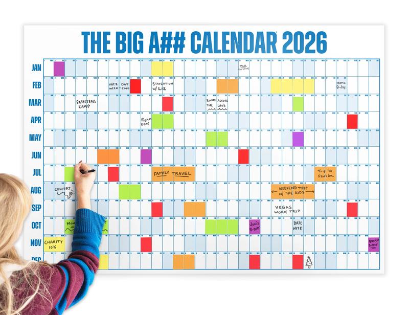 The Big A 2026 Calendar