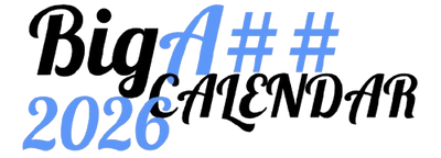 2026 Big A## Calendar